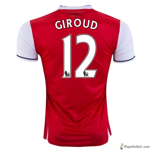 Camiseta Arsenal Replica Primera Ropa Giroud 2016/17 Rojo